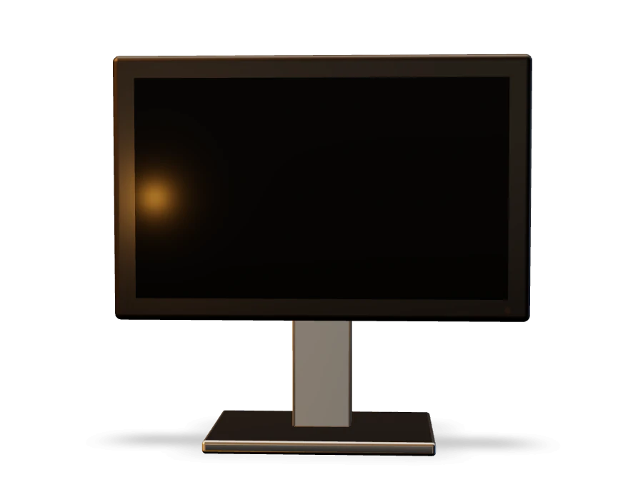 Illustrative workbench screen representing game logic and autonomous agents